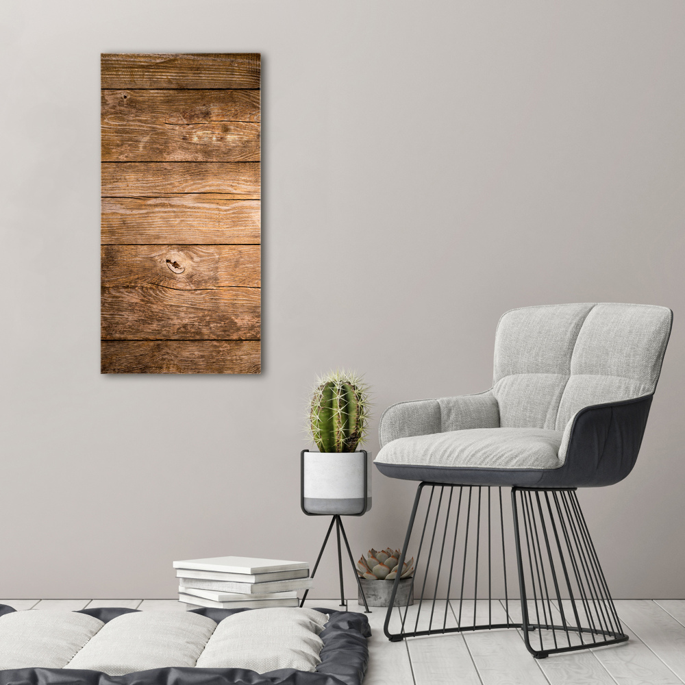 Tableau photo sur toile Motif de la planche