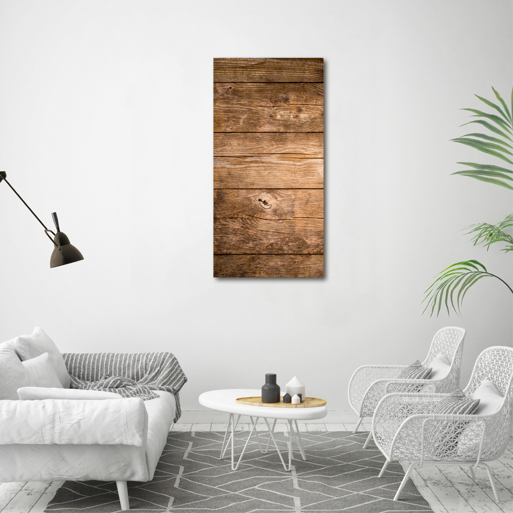 Tableau photo sur toile Motif de la planche