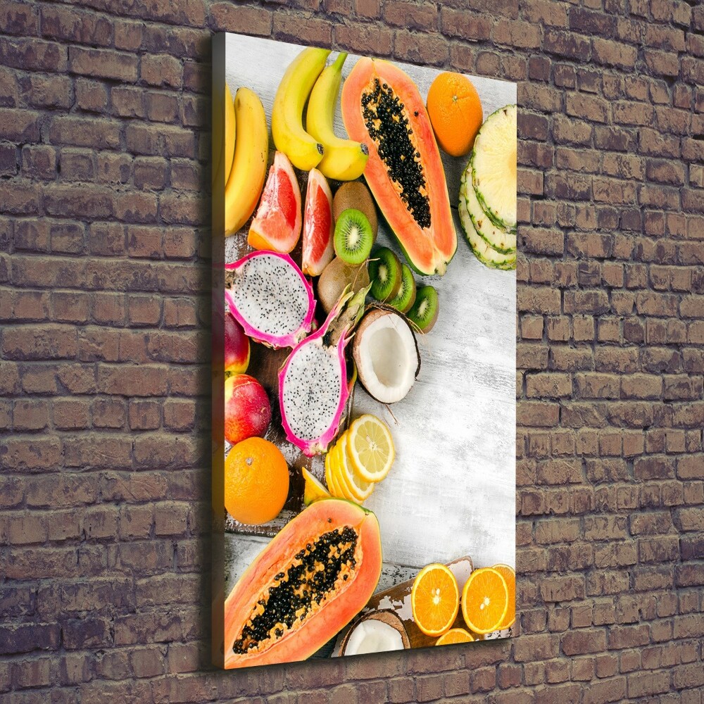 Tableau sur toile Des fruits savoureux