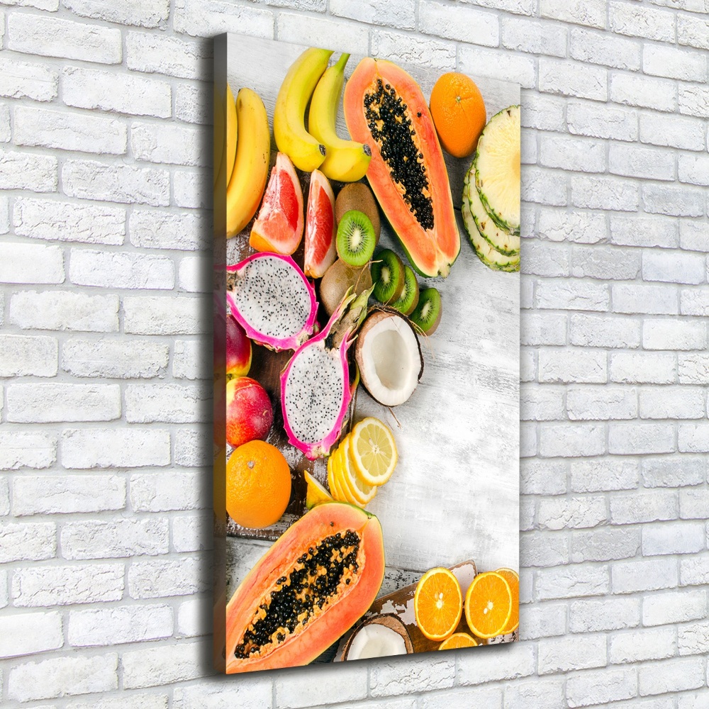 Tableau sur toile Des fruits savoureux