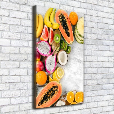 Tableau sur toile Des fruits savoureux