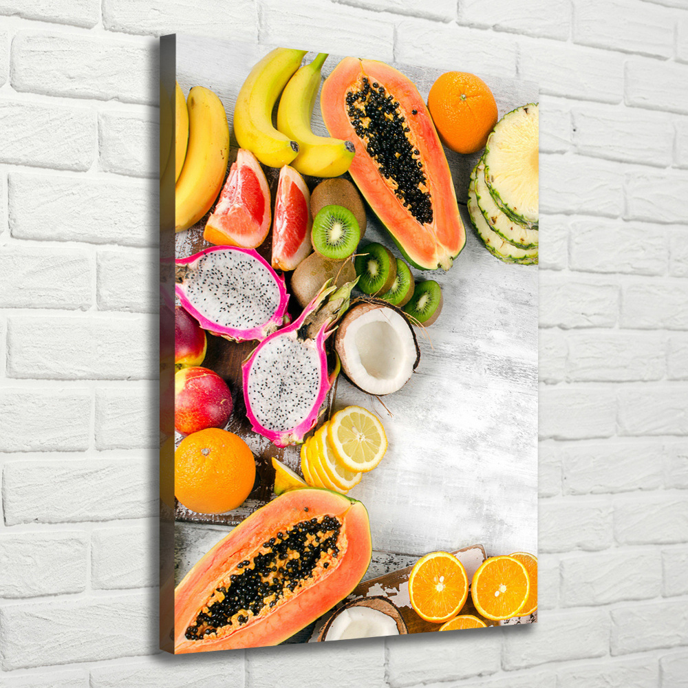 Tableau sur toile Des fruits savoureux