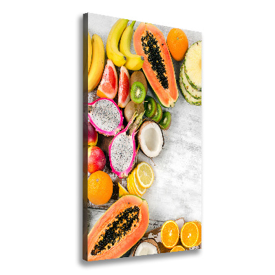 Tableau sur toile Des fruits savoureux