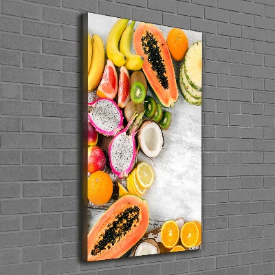 Tableau sur toile Des fruits savoureux