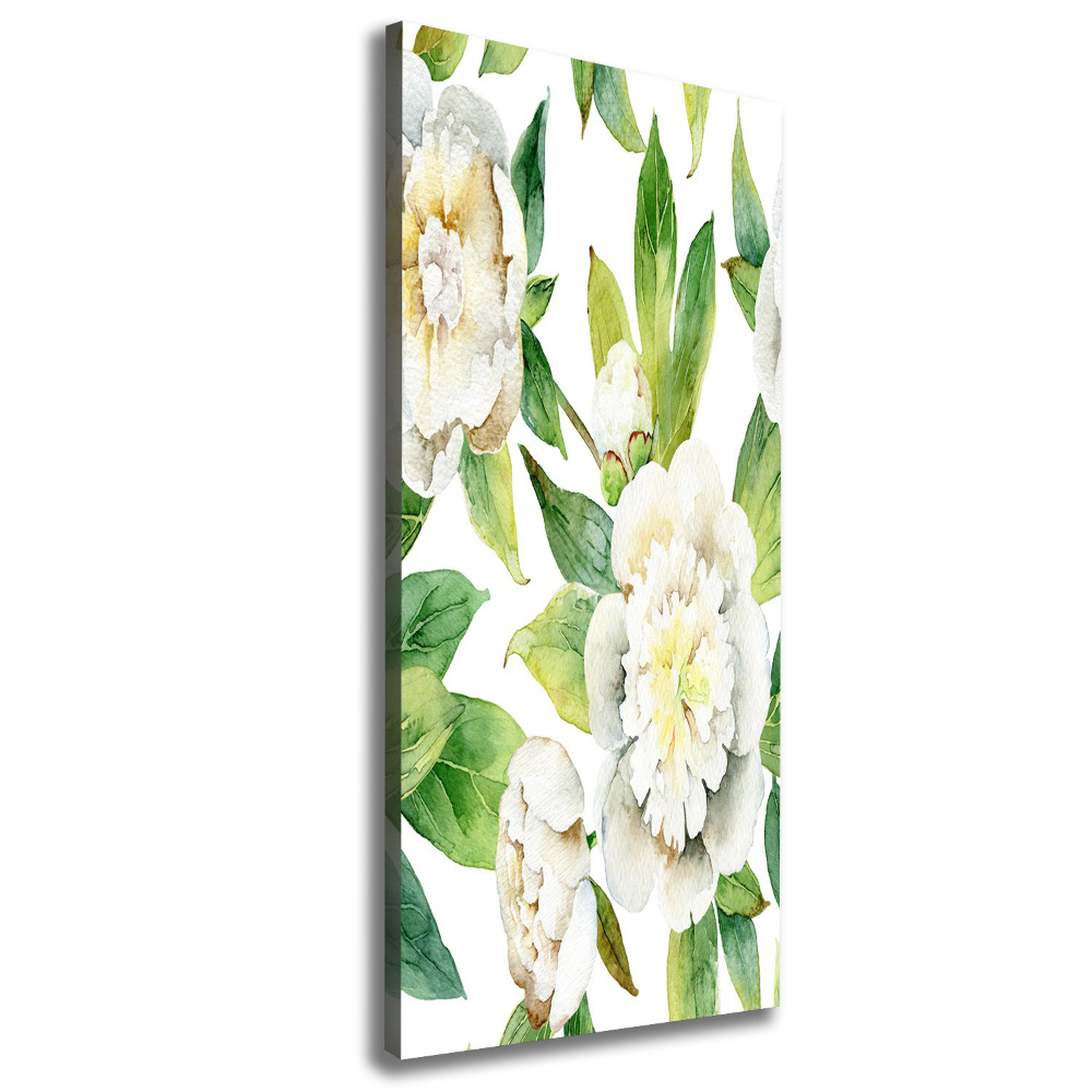 Tableau photo sur toile Pivoines fleurs