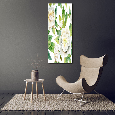 Tableau photo sur toile Pivoines fleurs