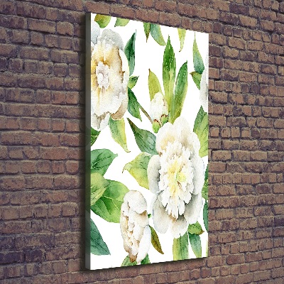 Tableau photo sur toile Pivoines fleurs