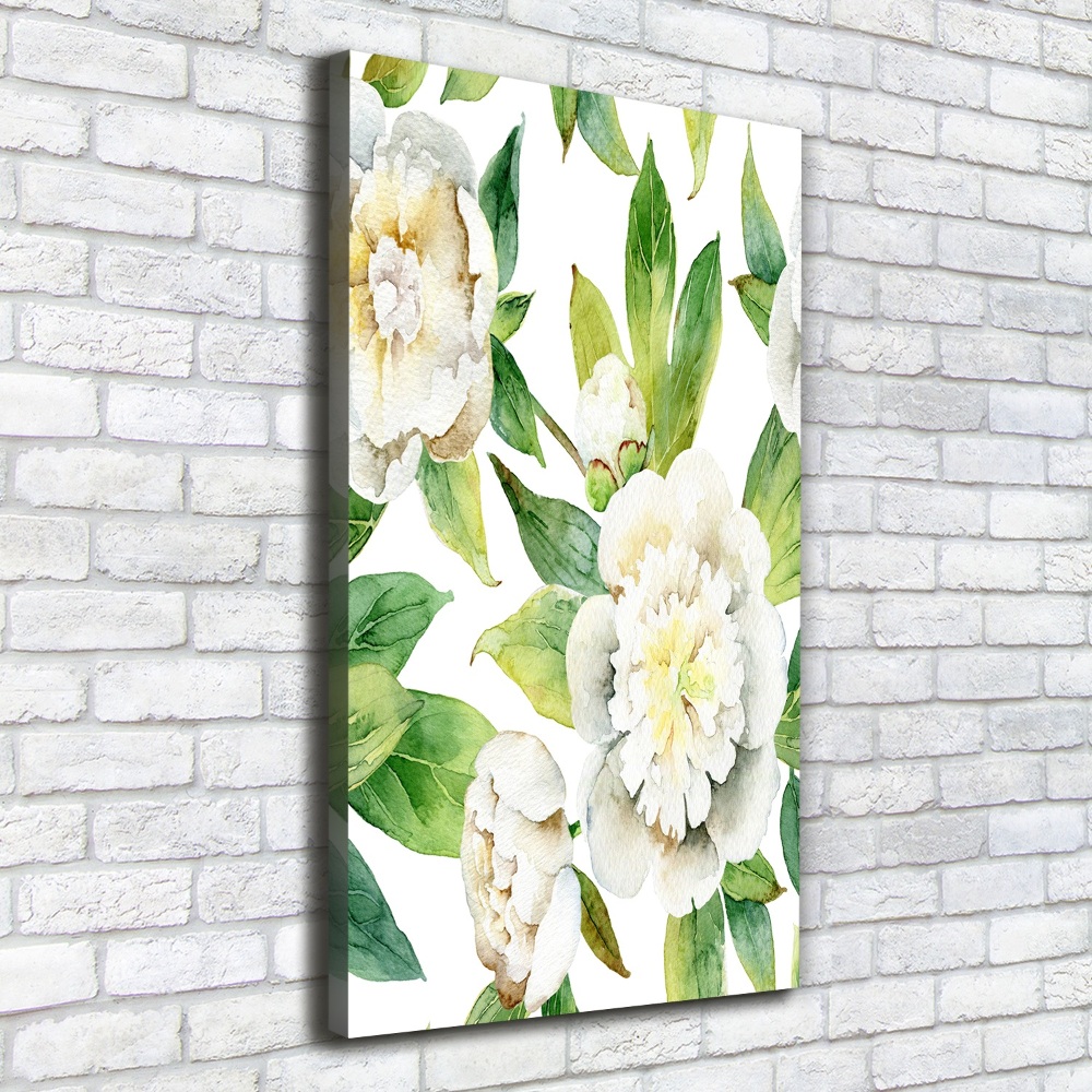 Tableau photo sur toile Pivoines fleurs