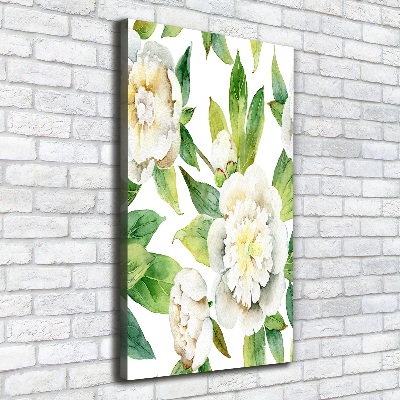 Tableau photo sur toile Pivoines fleurs