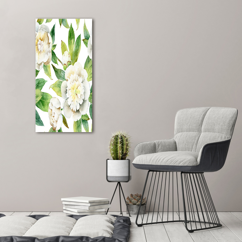 Tableau photo sur toile Pivoines fleurs