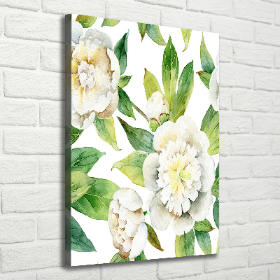 Tableau photo sur toile Pivoines fleurs