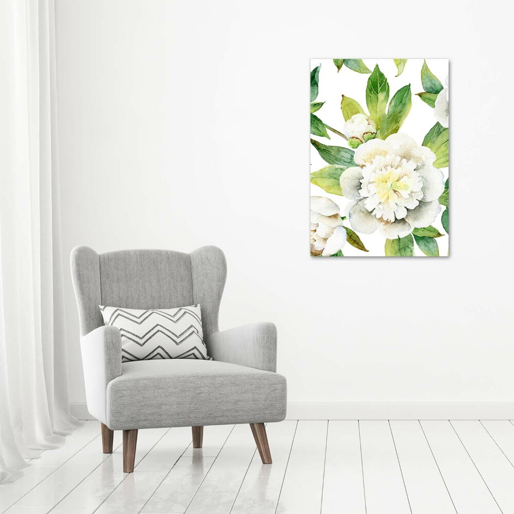 Tableau photo sur toile Pivoines fleurs