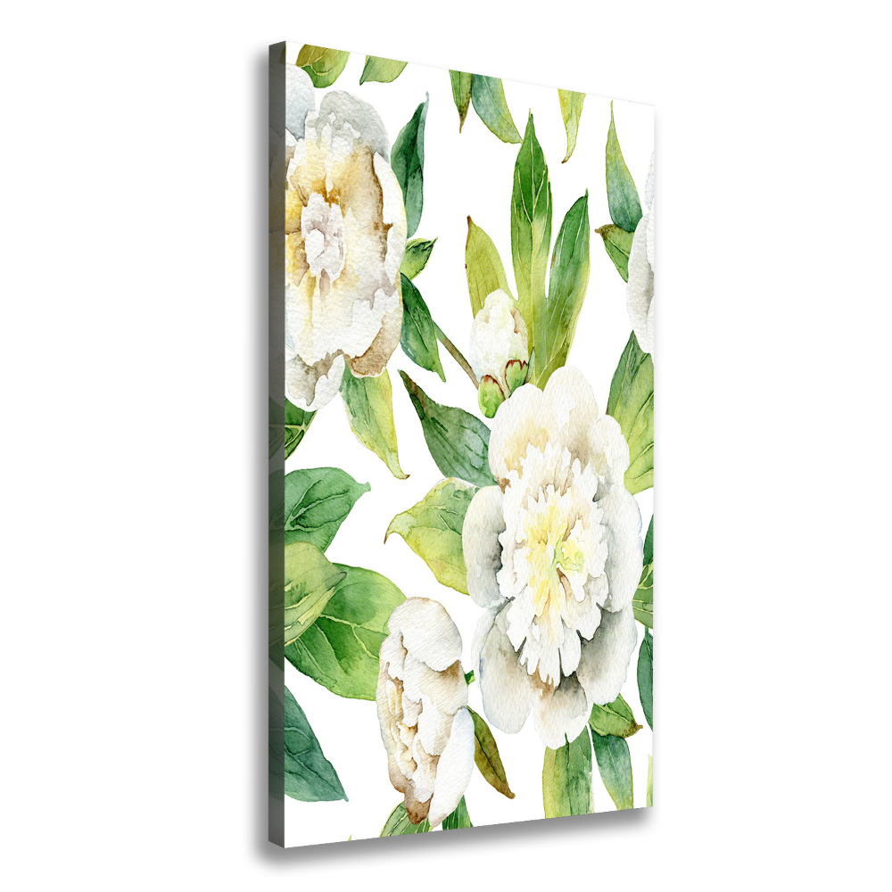 Tableau photo sur toile Pivoines fleurs