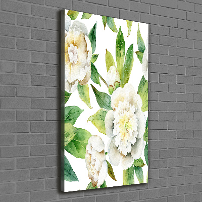 Tableau photo sur toile Pivoines fleurs