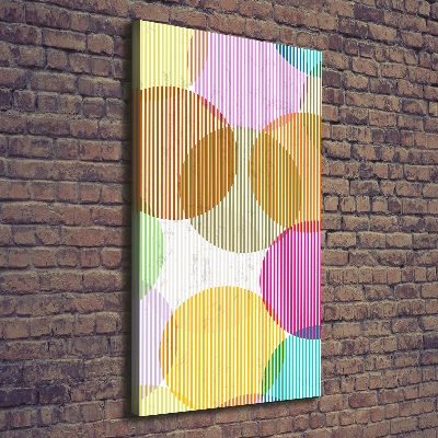 Tableau mural sur toile Cercles colorés