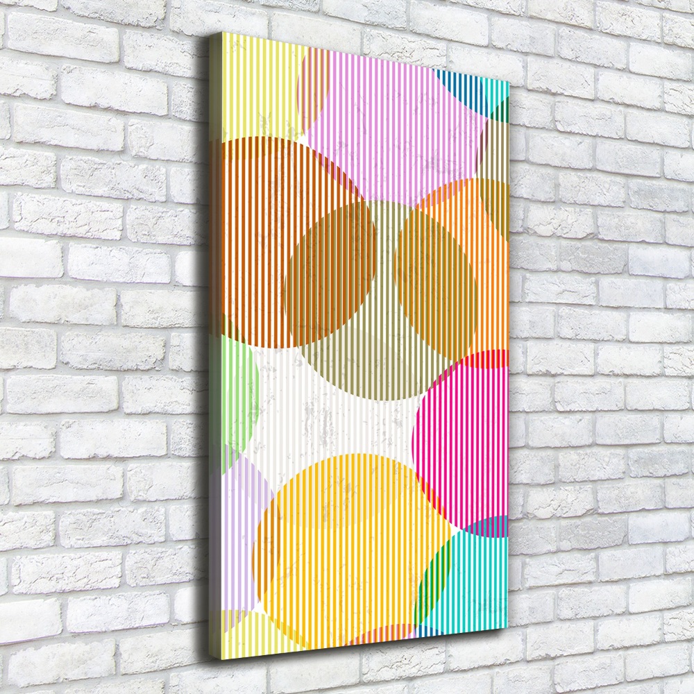 Tableau mural sur toile Cercles colorés