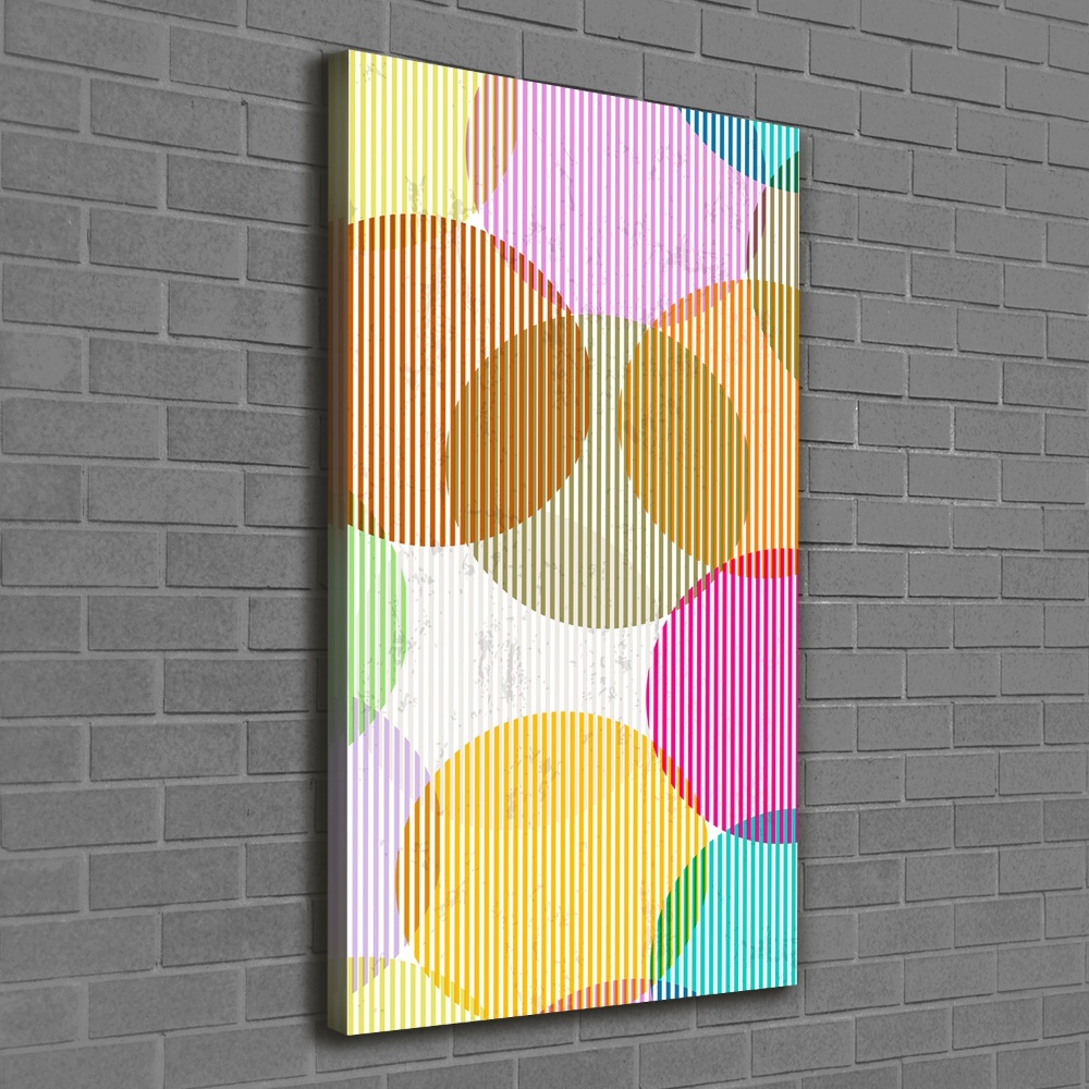 Tableau mural sur toile Cercles colorés