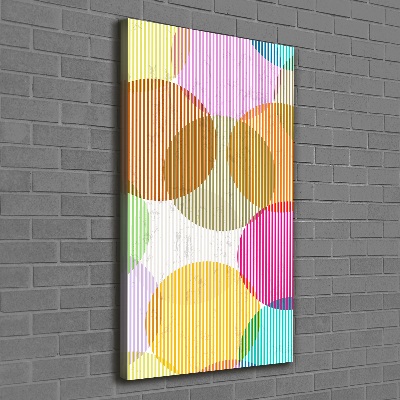 Tableau mural sur toile Cercles colorés