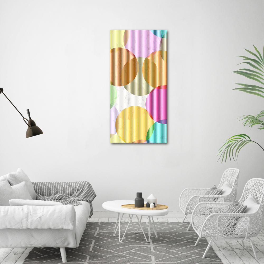 Tableau mural sur toile Cercles colorés