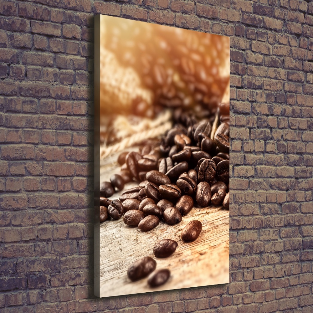 Tableau photo sur toile Grains de café