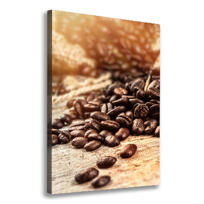 Tableau photo sur toile Grains de café