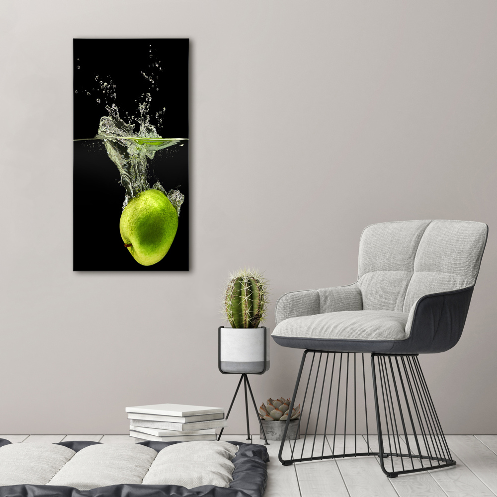 Tableau mural sur toile Pommes vertes