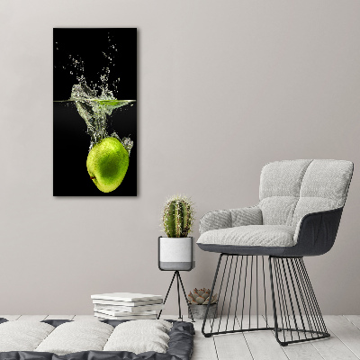 Tableau mural sur toile Pommes vertes