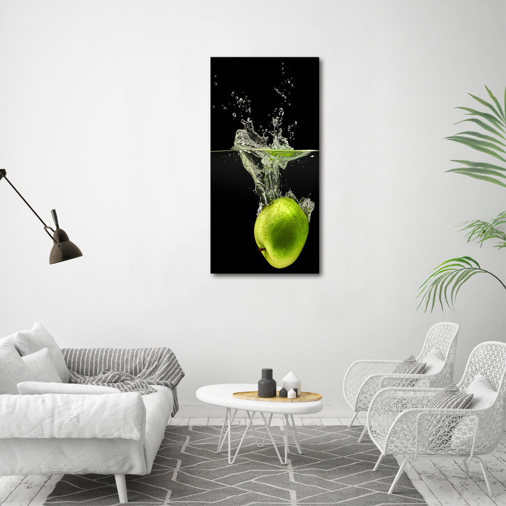 Tableau mural sur toile Pommes vertes