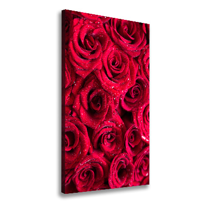 Tableau sur toile Roses rouges