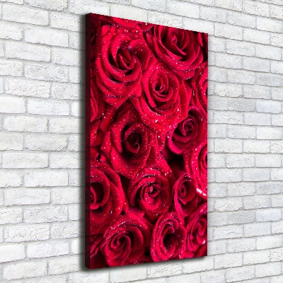 Tableau sur toile Roses rouges