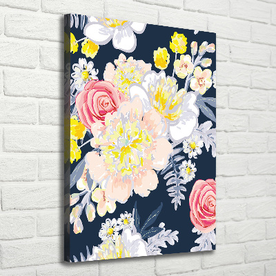 Tableau sur toile Bouquet de fleurs