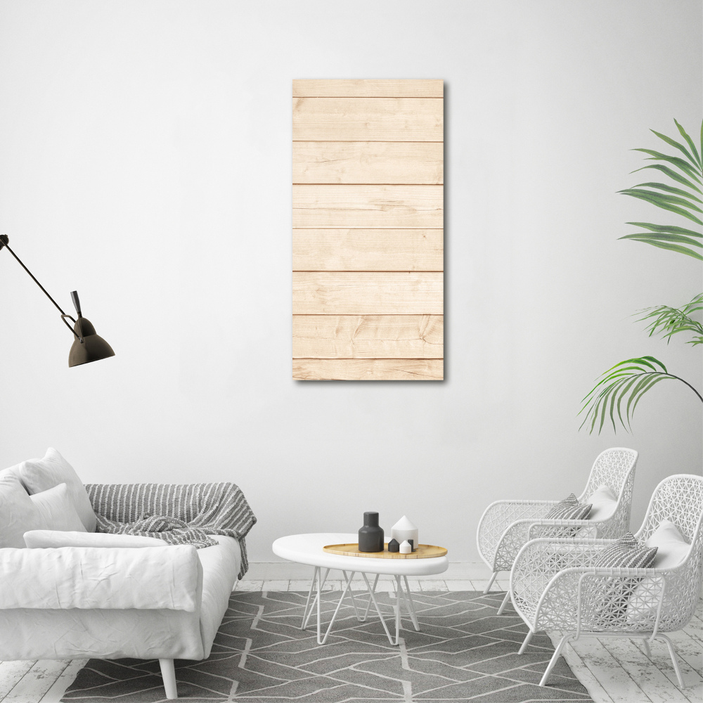 Tableau mural sur toile Fond en bois