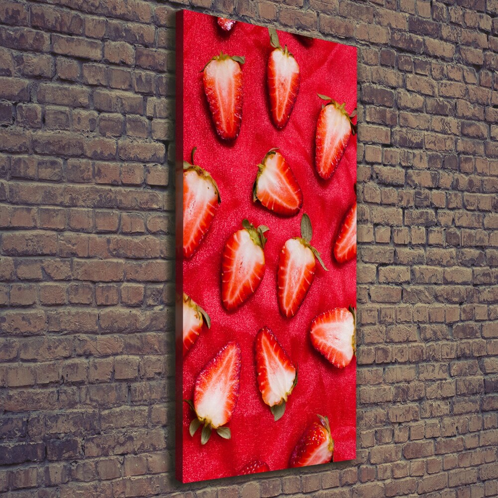 Tableau photo sur toile Fraises