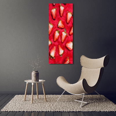 Tableau photo sur toile Fraises