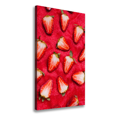 Tableau photo sur toile Fraises