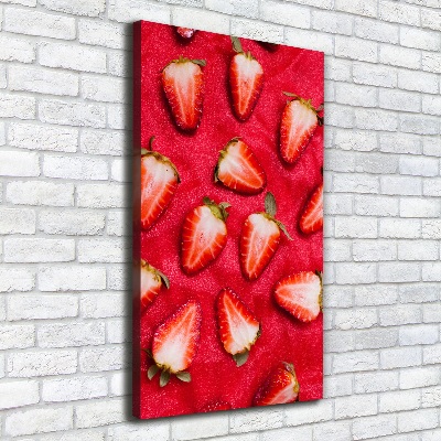 Tableau photo sur toile Fraises