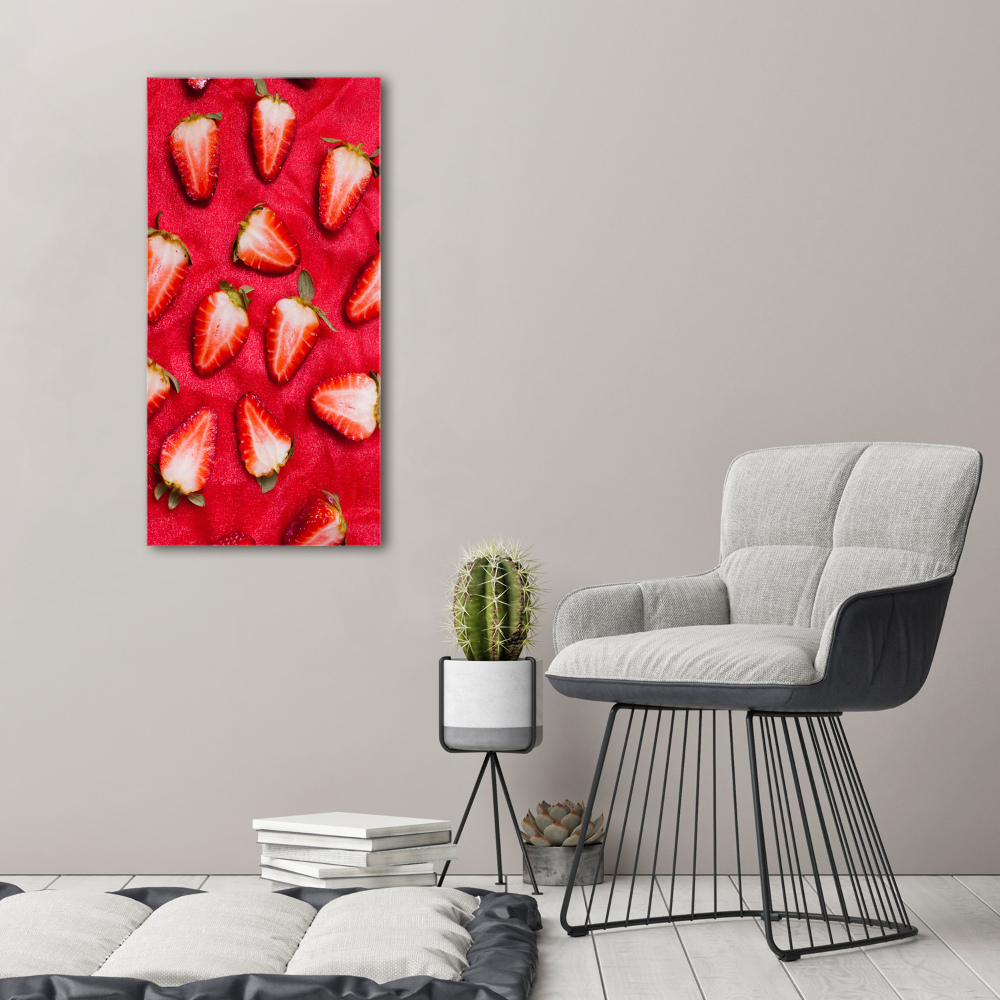 Tableau photo sur toile Fraises