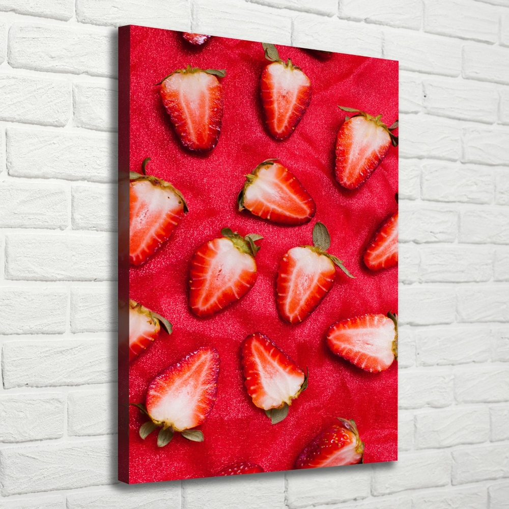 Tableau photo sur toile Fraises