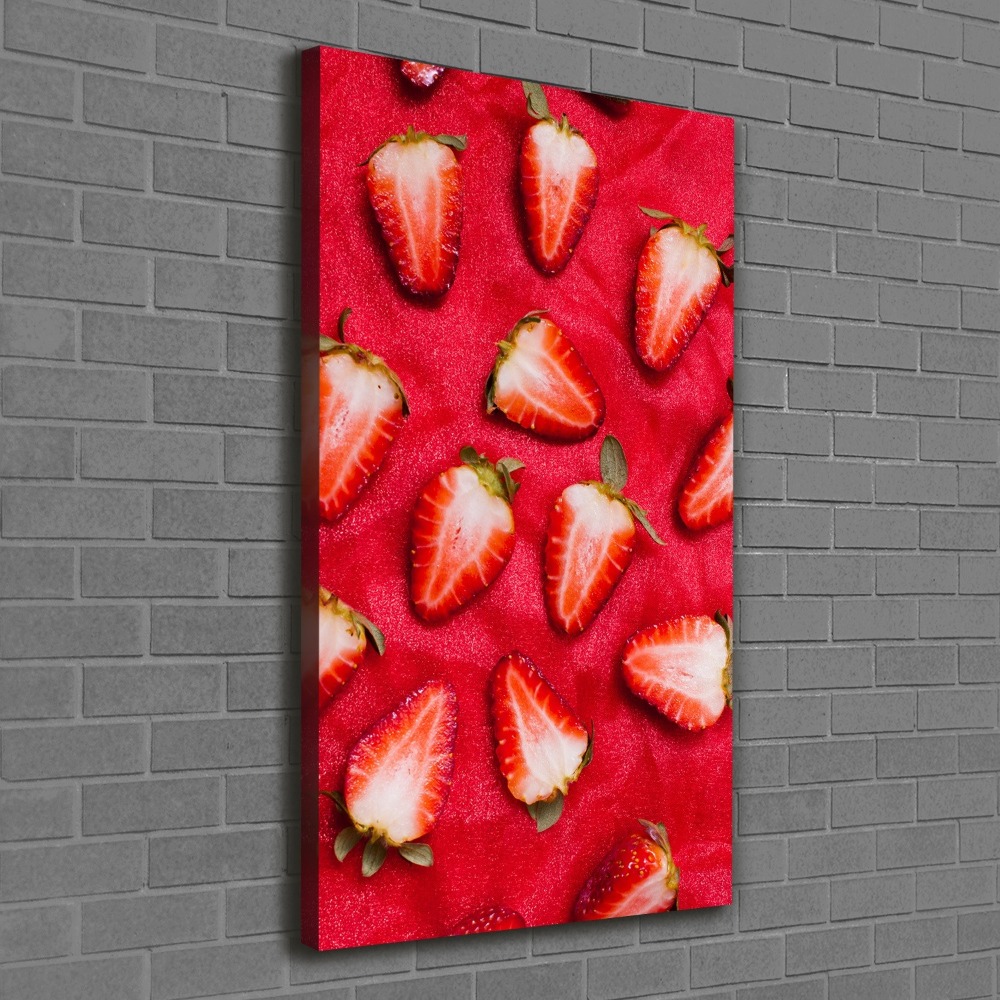 Tableau photo sur toile Fraises