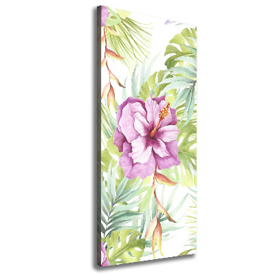 Tableau mural sur toile Motif hawaiien