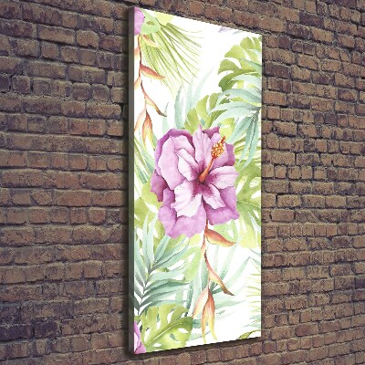 Tableau mural sur toile Motif hawaiien