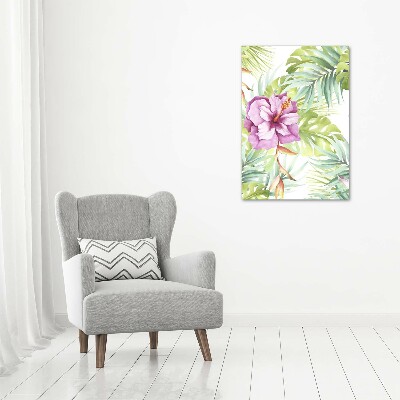 Tableau mural sur toile Motif hawaiien