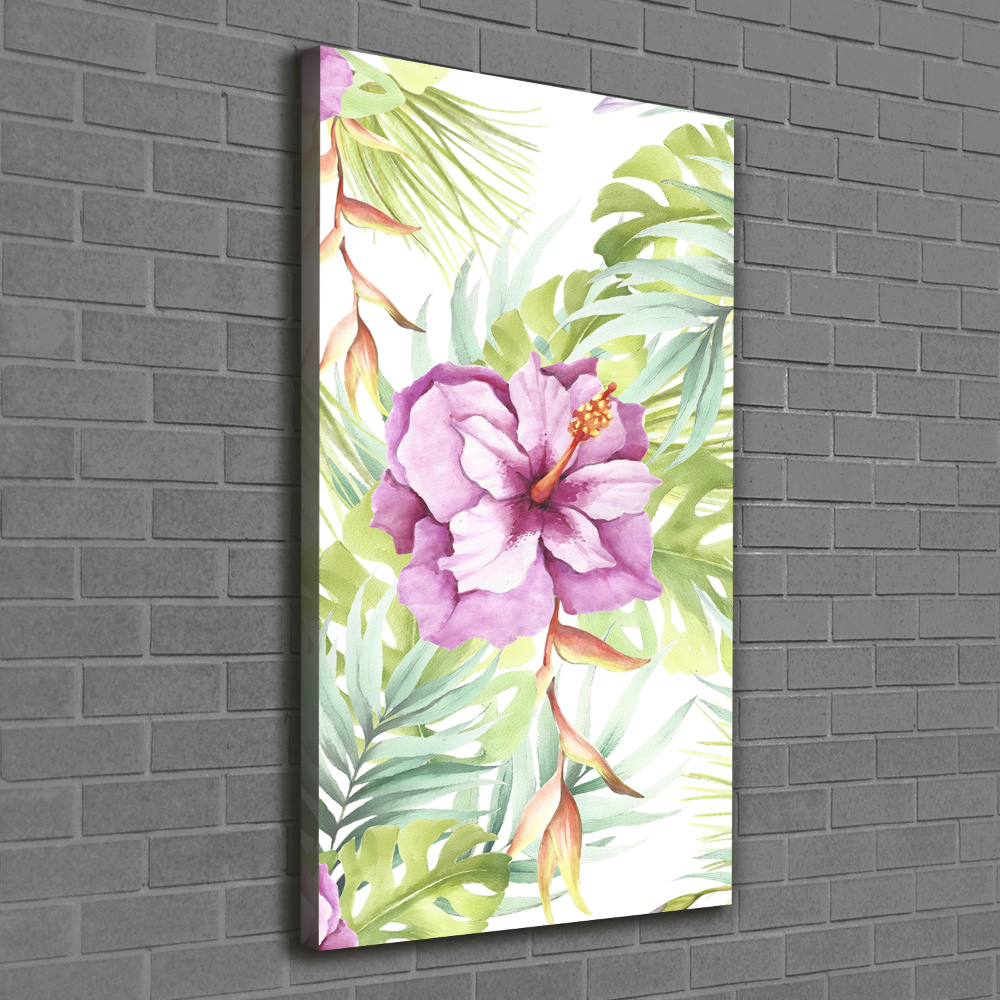 Tableau mural sur toile Motif hawaiien