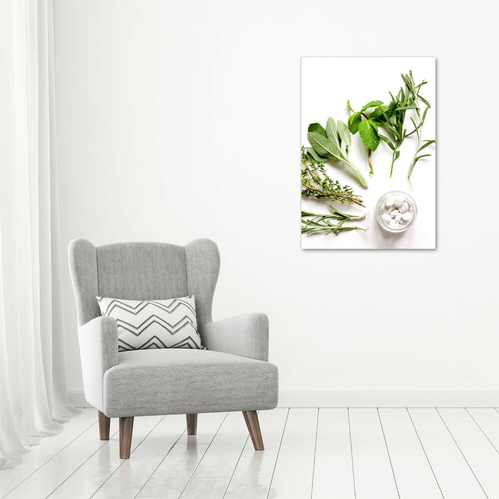 Tableau photo sur toile Herbes