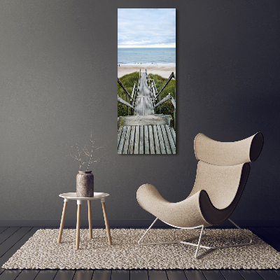 Tableau sur toile Chemin vers la plage