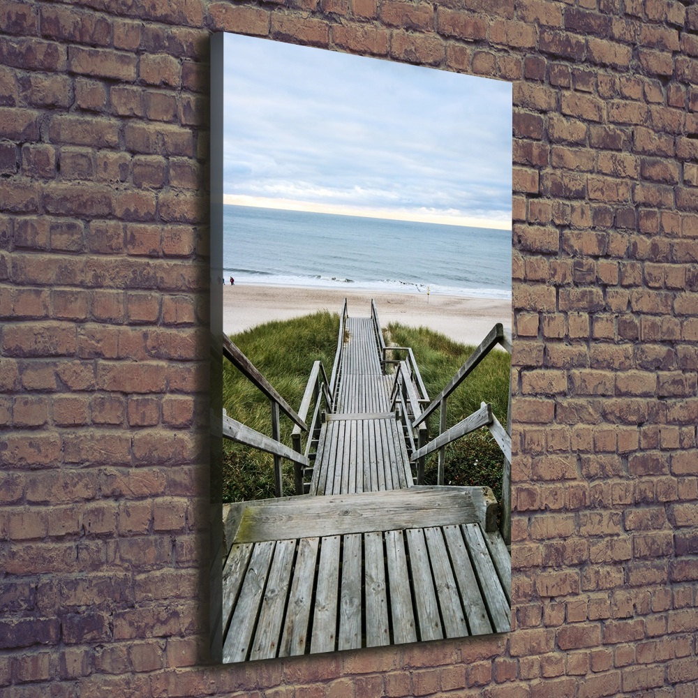 Tableau sur toile Chemin vers la plage