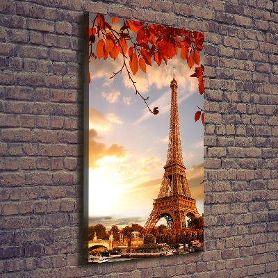 Tableau mural sur toile Tour Eiffel symbole de la France