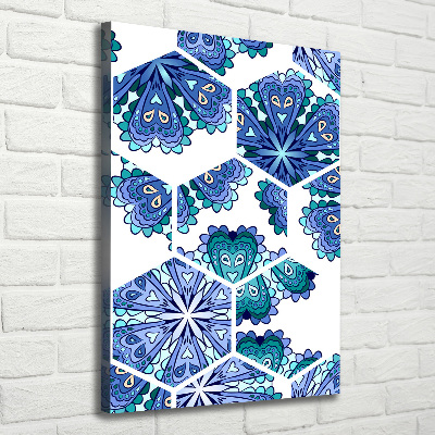 Tableau imprimé sur toile Éléments de mandala