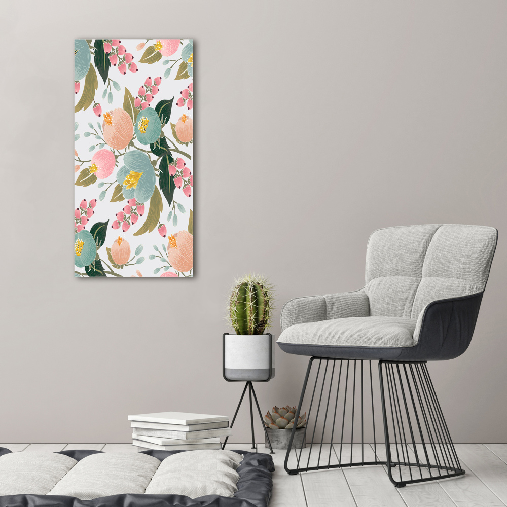 Tableau toile imprimée Fleurs de printemps