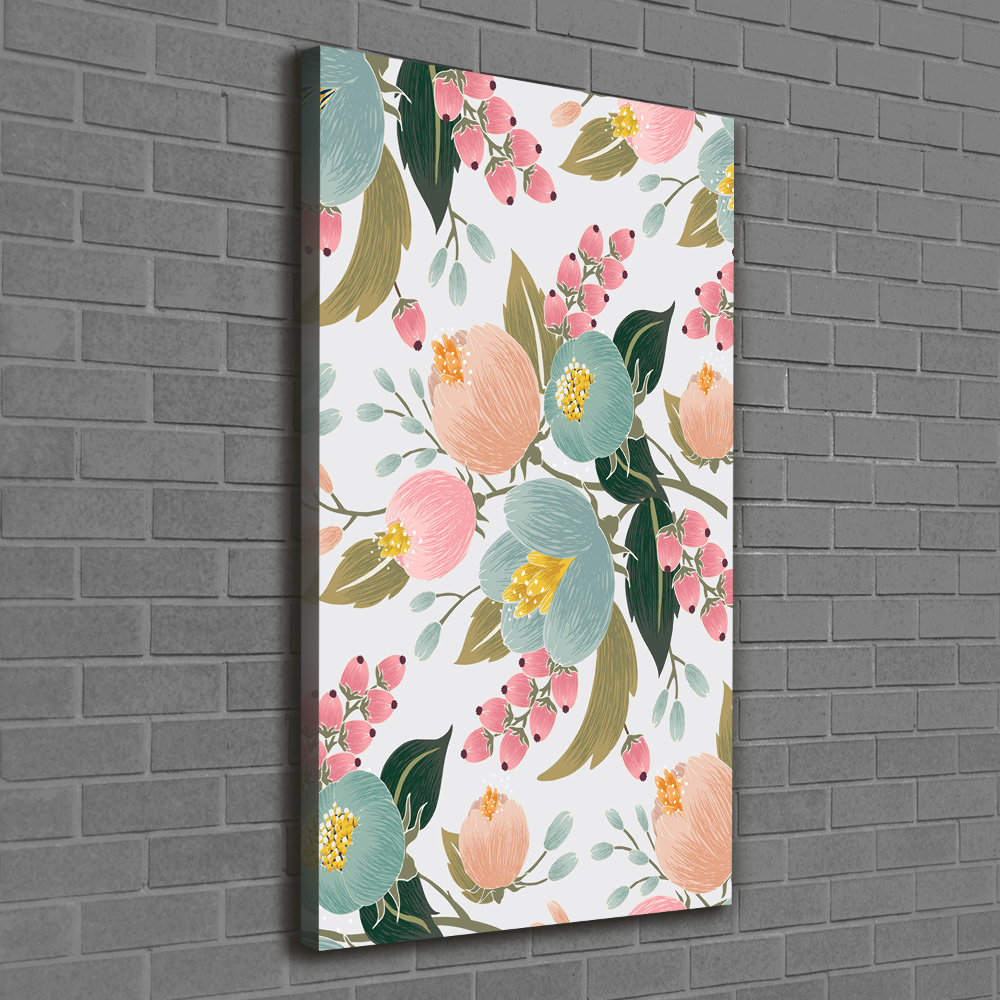 Tableau toile imprimée Fleurs de printemps